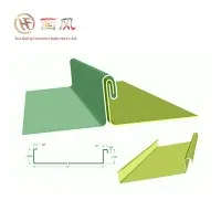 Dupla zárás álló varrás fém tető