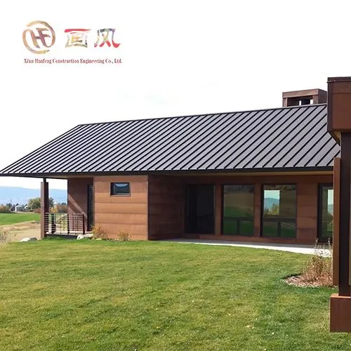 Álló varrás fém verandatető